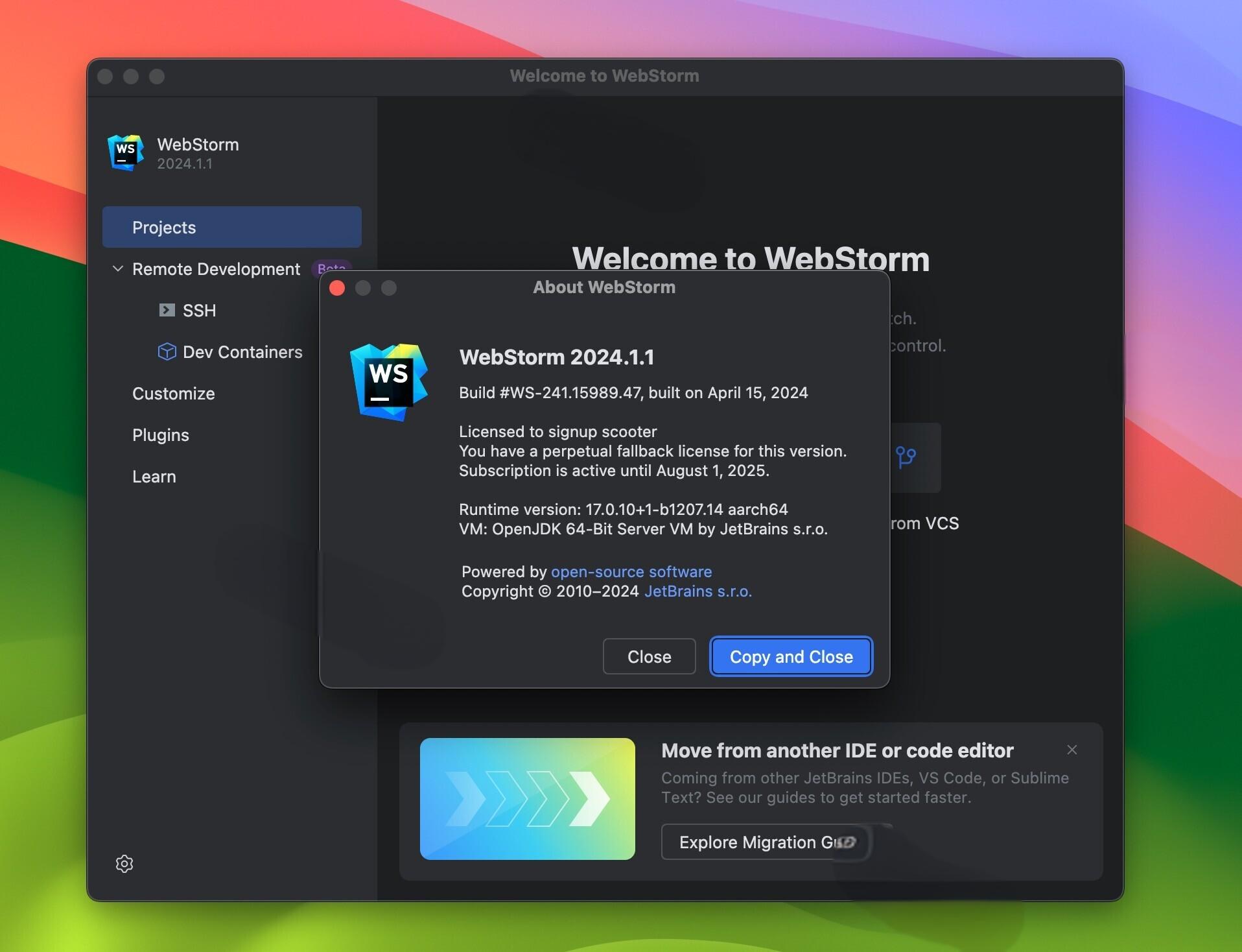 WebStorm for Mac v2024.3.4 – 为Python开发者设计的终极IDE WebStorm for Mac v2024.3.4 – 为Python开发者设计的终极IDE