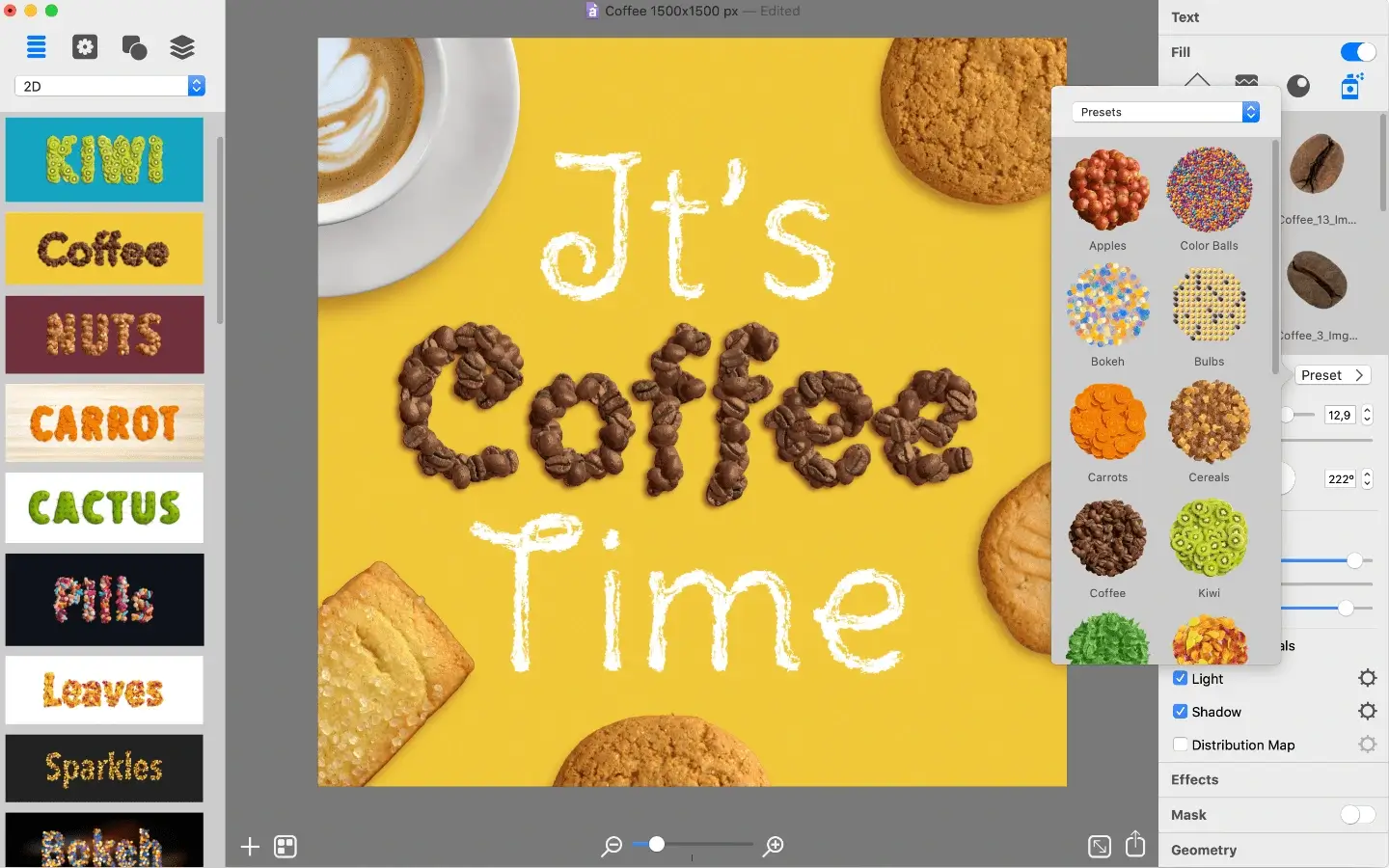 Art Text for Mac v4.5.2 艺术文字图标设计工具 Art Text for Mac v4.5.2 艺术文字图标设计工具