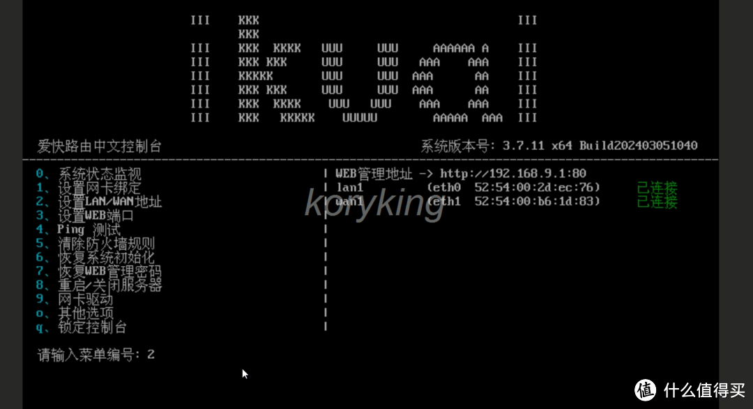 【修正版】绿联私有云虚拟机部署&配置ikuai软路由系统