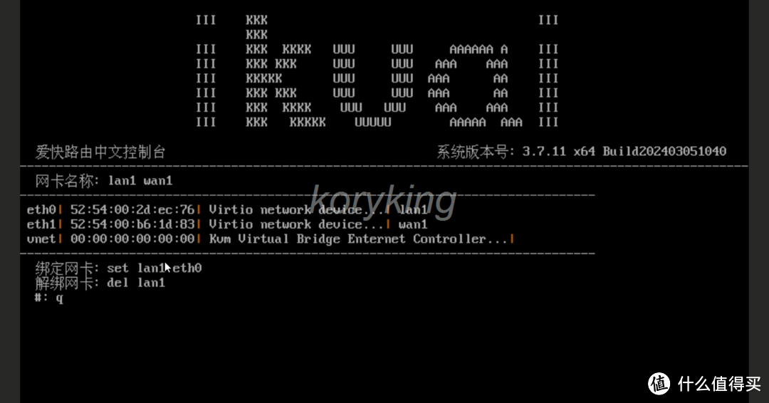 【修正版】绿联私有云虚拟机部署&配置ikuai软路由系统