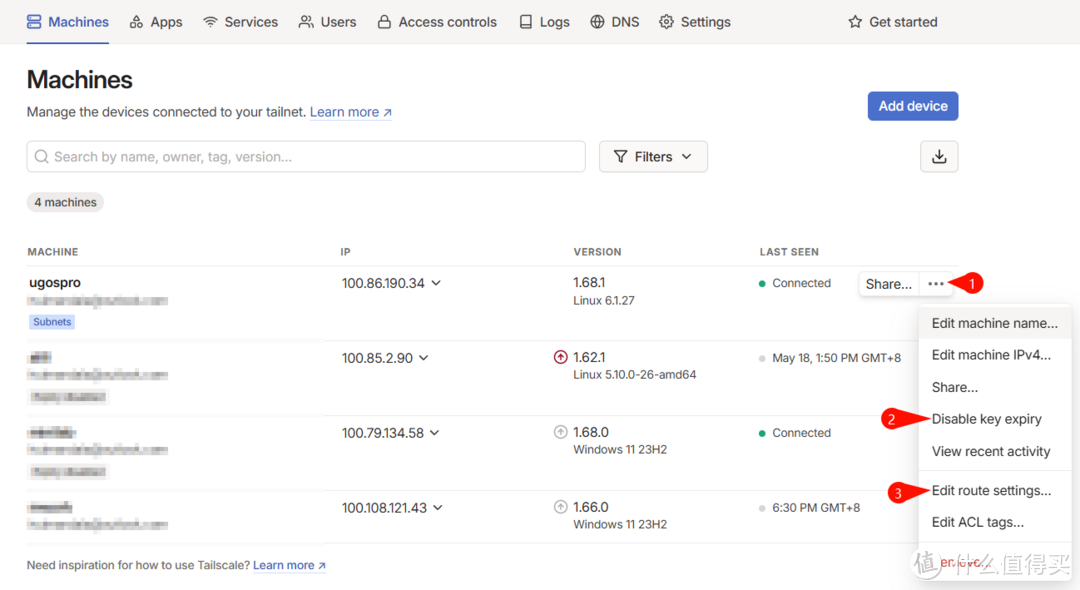 绿联UGOS Pro通过Docker Compose安装Tailscale，支持headscale