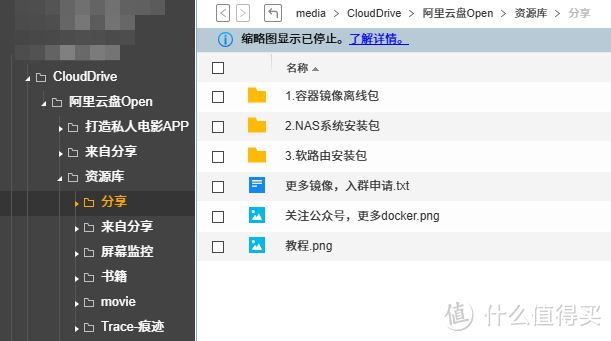 免费扩容NAS磁盘空间，把115、阿里云、od等云盘网盘挂载成本地磁盘，可同步、可观影~