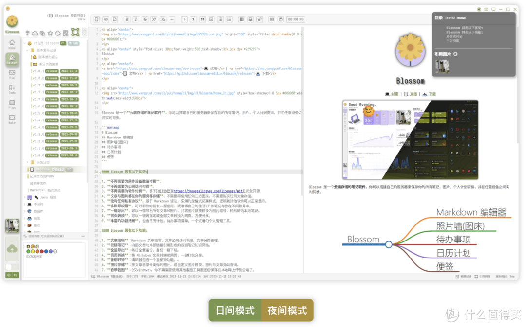 立即提高生产力！图床、计划、代办、番茄钟All In One，群晖部署开源私有笔记软件 Blossom