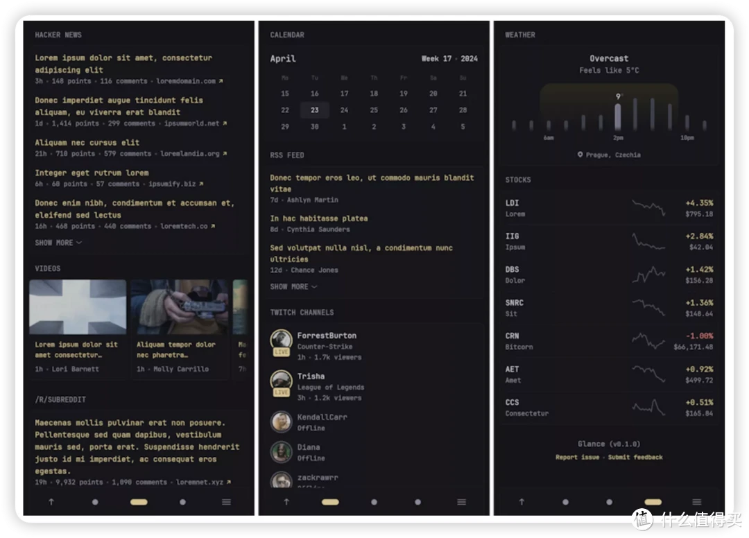 解锁高效信息管理，满满极客风。自托管个人聚合页Glance 部署全攻略！