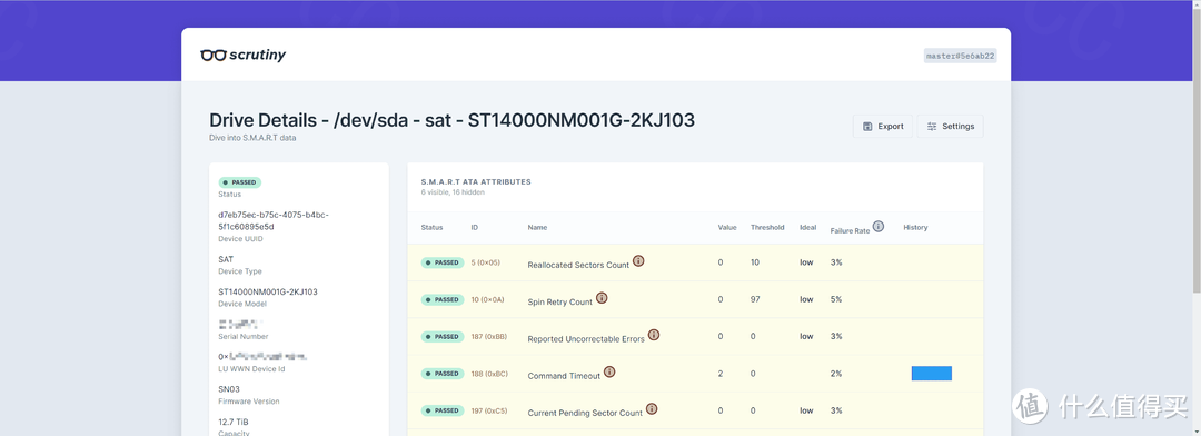 [莱点Docker&Podman] Scrutiny | 优秀的NAS硬盘监控WebUI工具