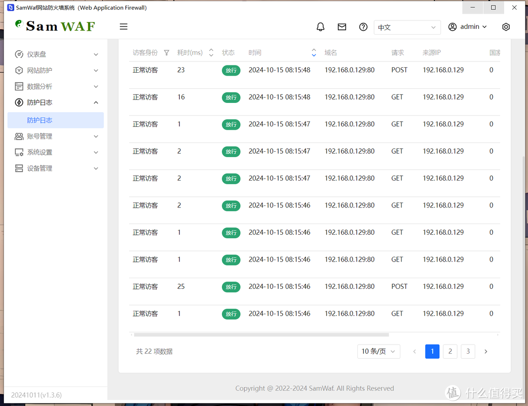 NAS用户注意!互联网安全这样做,一个工具杜绝大部分低端网络攻击,极空间部署轻量级WAF应用「SamWaf」 NAS用户注意!互联网安全这样做,一个工具杜绝大部分低端网络攻击,极空间部署轻量级WAF应用「SamWaf」