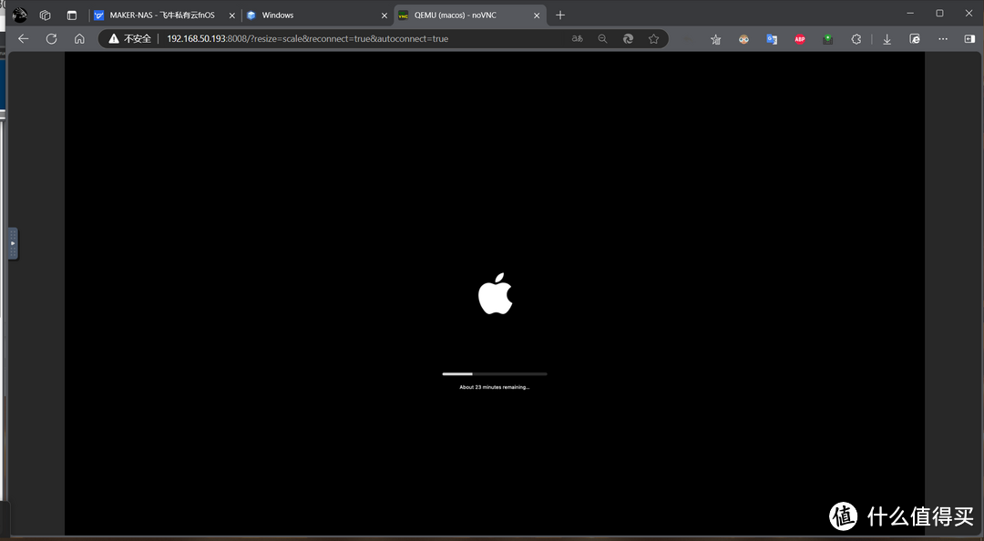 飞牛NAS下的Docker安装MAC OS 飞牛NAS下的Docker安装MAC OS