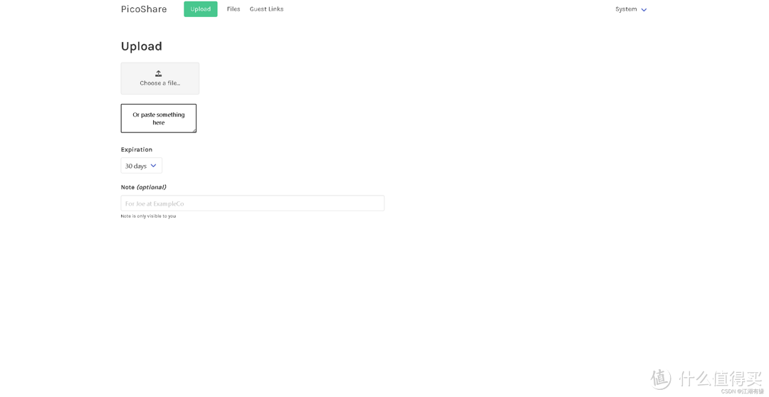 Docker部署PicoShare:实现高效文件共享 Docker部署PicoShare:实现高效文件共享