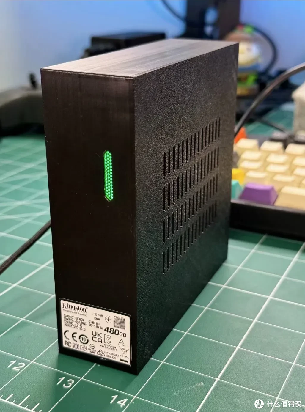 大神暴改小猫盘NAS，加装超大散热风扇，停电也能转