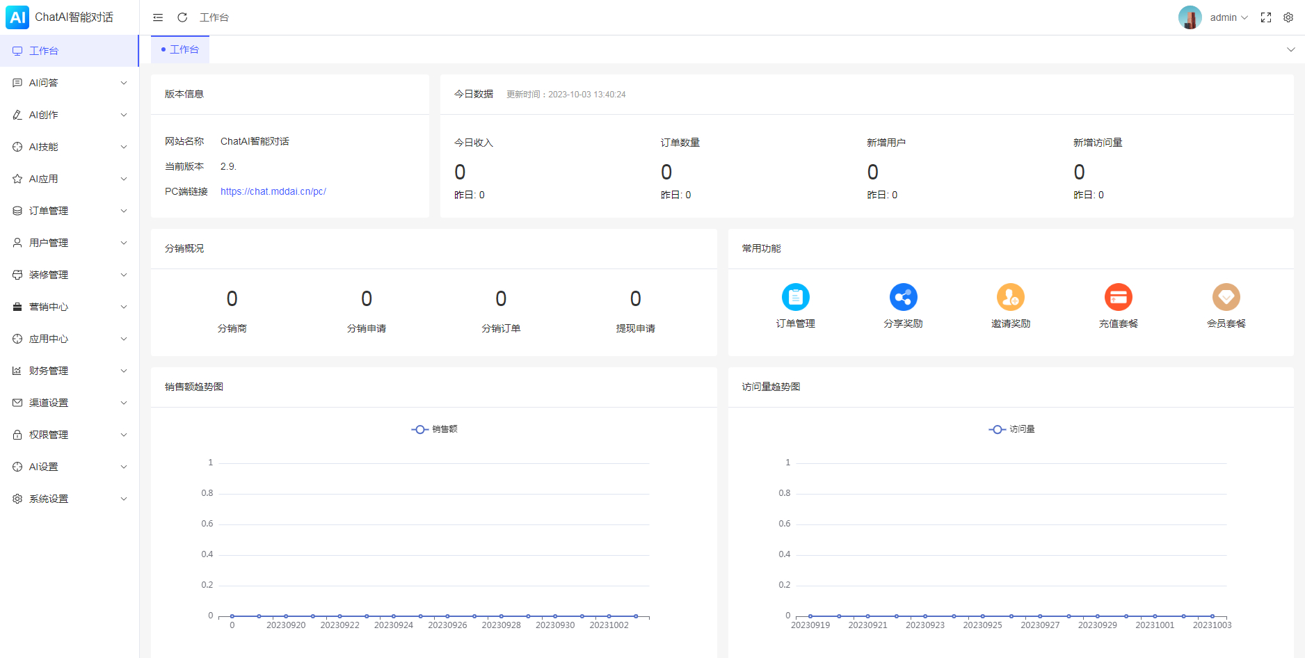 码多多ChatAI智能聊天系统-PHP源码版V2.5.0+开源端 码多多ChatAI智能聊天系统-PHP源码版V2.5.0+开源端