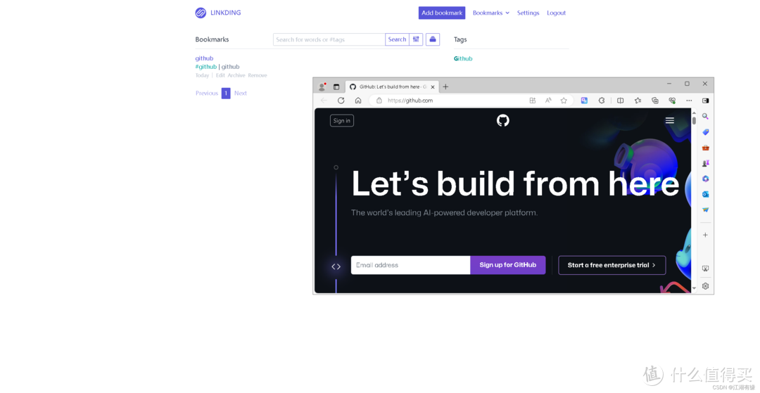 Docker实战:轻松部署linkding书签管理器! Docker实战:轻松部署linkding书签管理器!