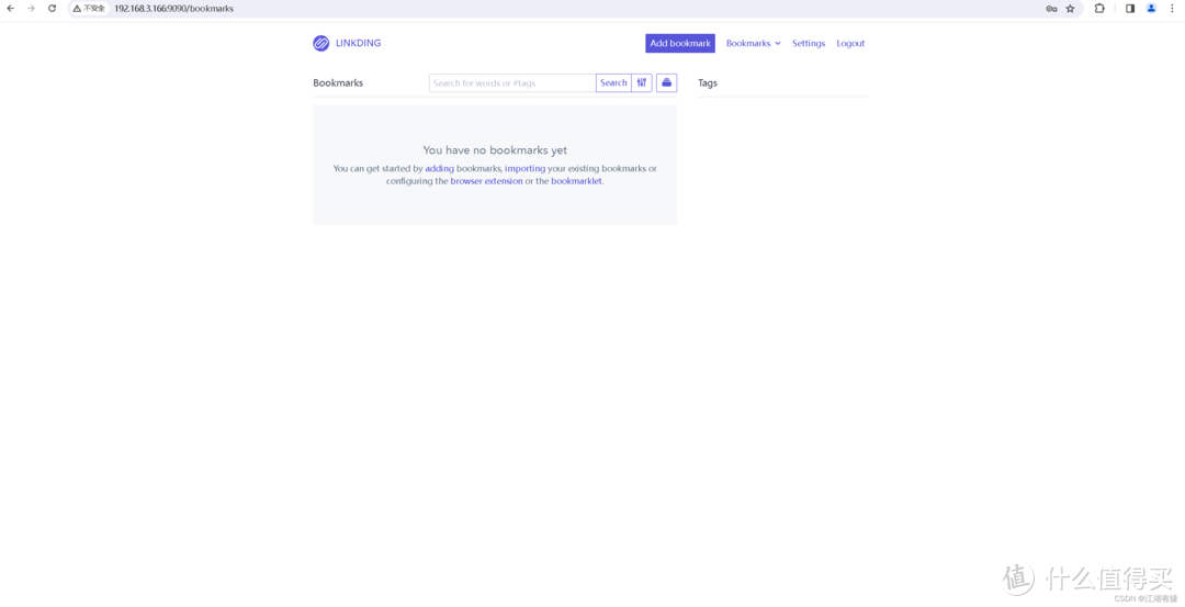 Docker实战:轻松部署linkding书签管理器! Docker实战:轻松部署linkding书签管理器!