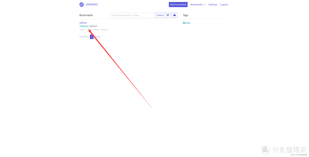 Docker实战:轻松部署linkding书签管理器! Docker实战:轻松部署linkding书签管理器!