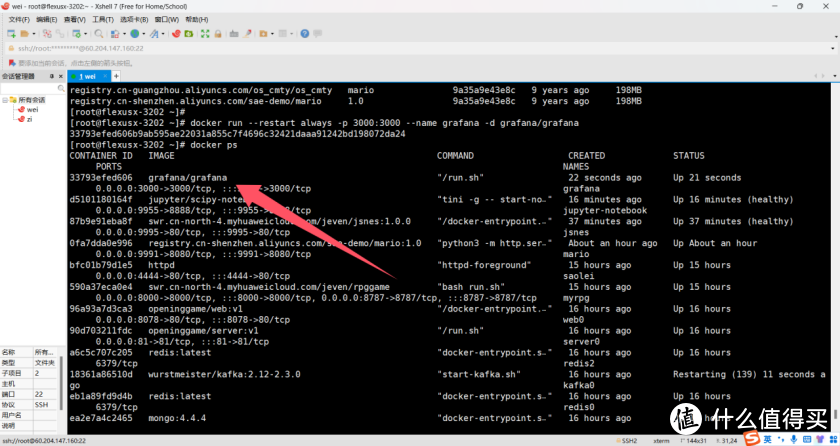 云服务器 Flexus X 实例Dock集成搭建Grafana 开源数据可视化平台