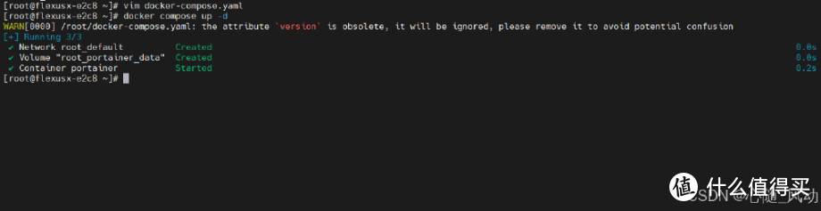 Flexus 云服务器 X 实例安装 Docker 管理工具 Portainer Flexus 云服务器 X 实例安装 Docker 管理工具 Portainer