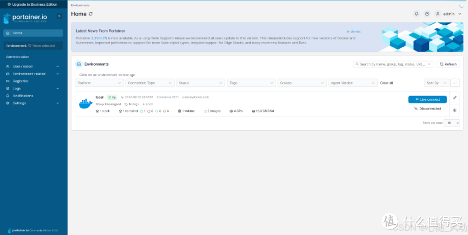 Flexus 云服务器 X 实例安装 Docker 管理工具 Portainer Flexus 云服务器 X 实例安装 Docker 管理工具 Portainer