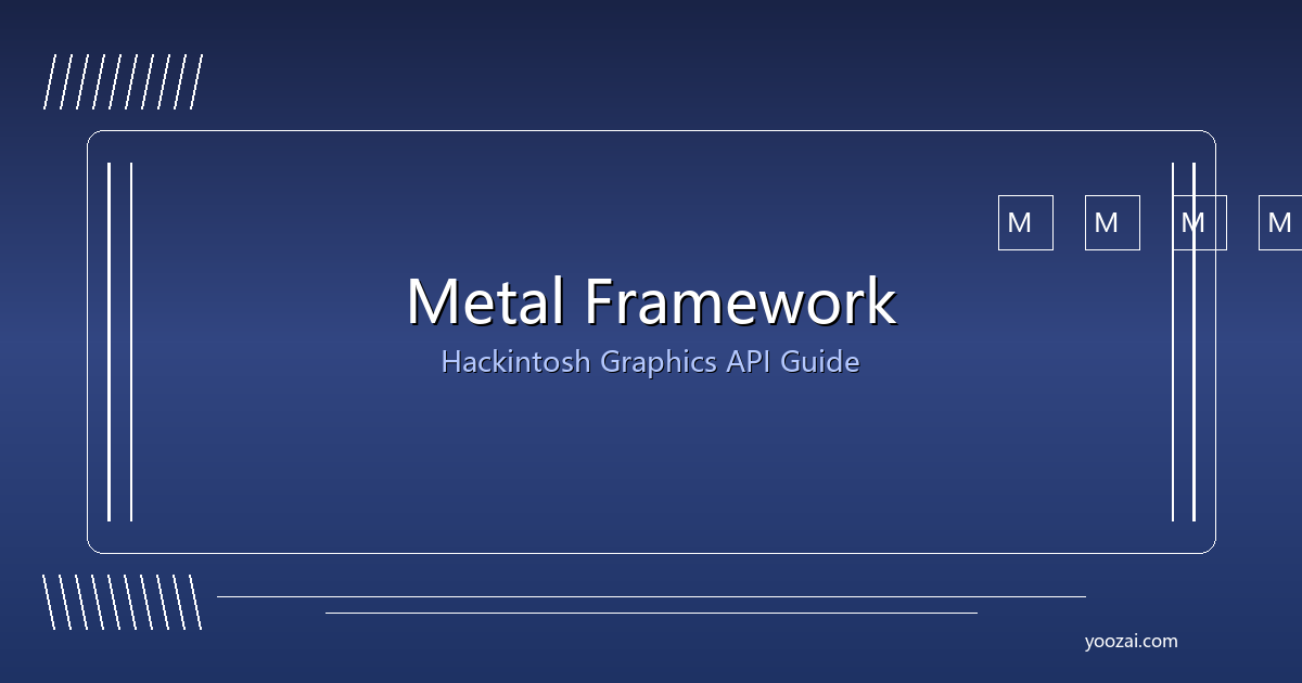 黑苹果Metal框架与图形API完全指南：从OpenGL迁移到Metal的开发实战